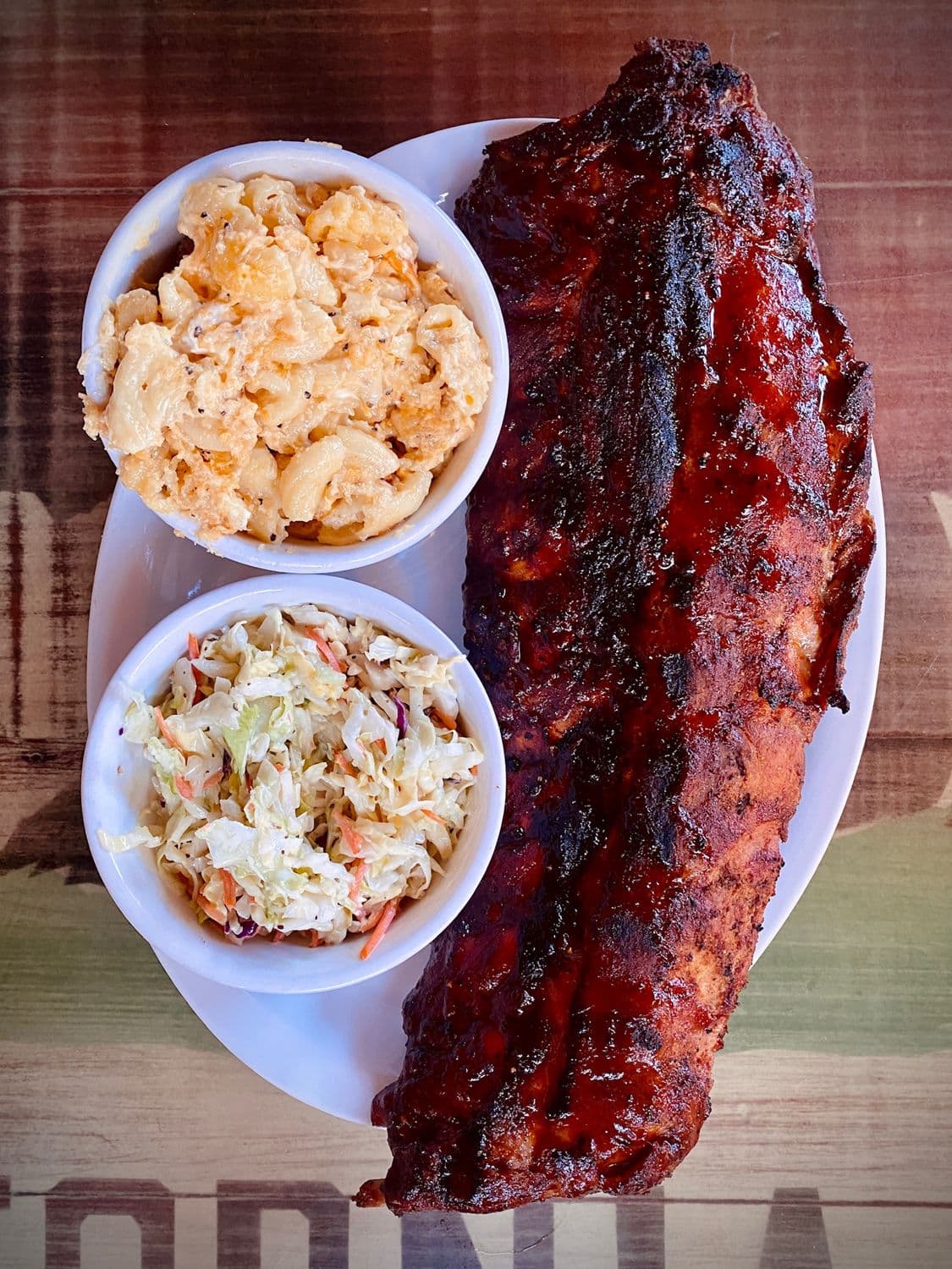 Roadside barbecue: ribs, slaw, and no regrets